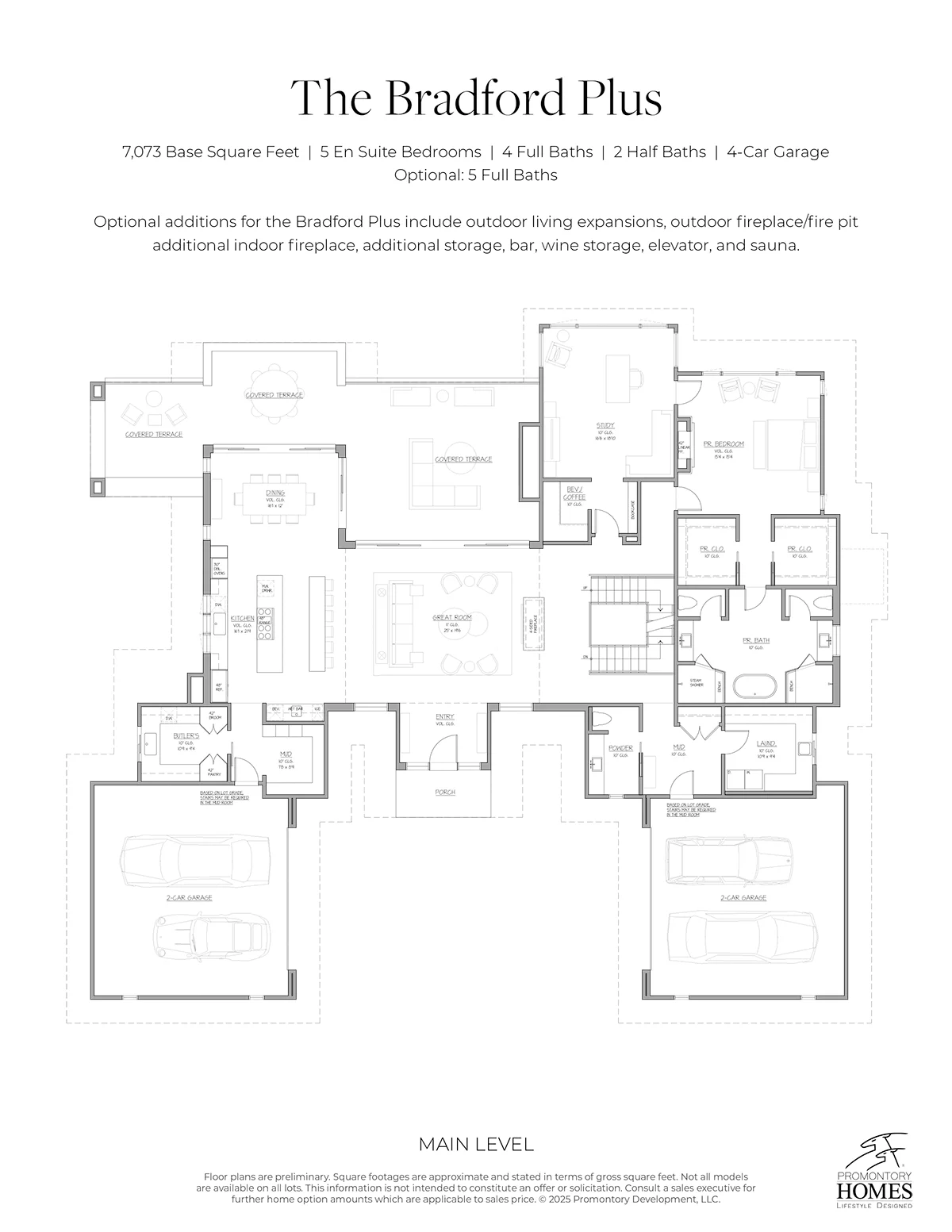 The Bradford Plus floorplan