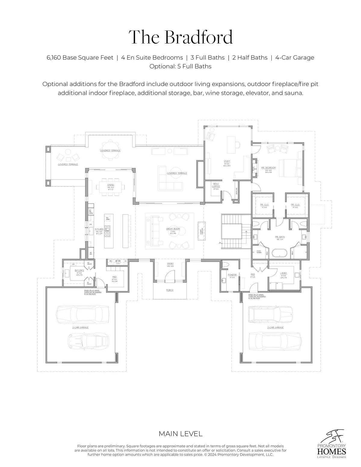 The Bradford floorplan