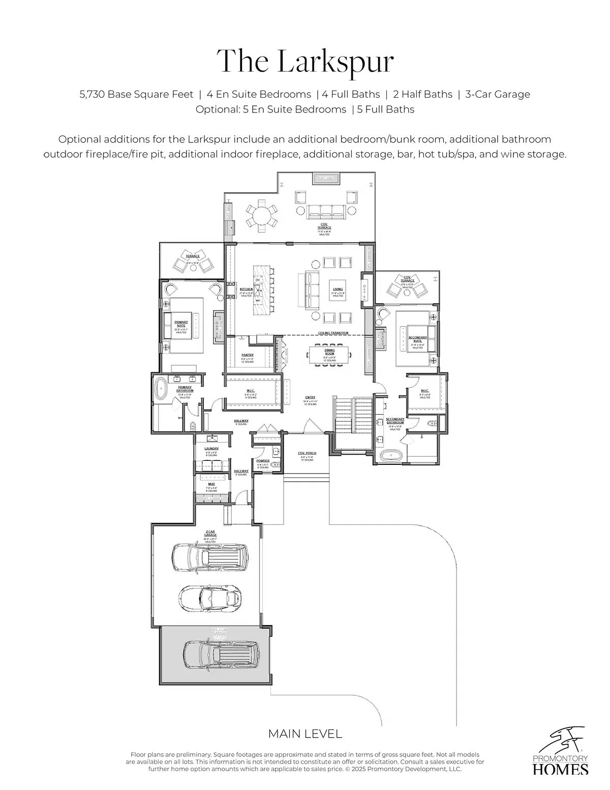 The Larkspur floorplan