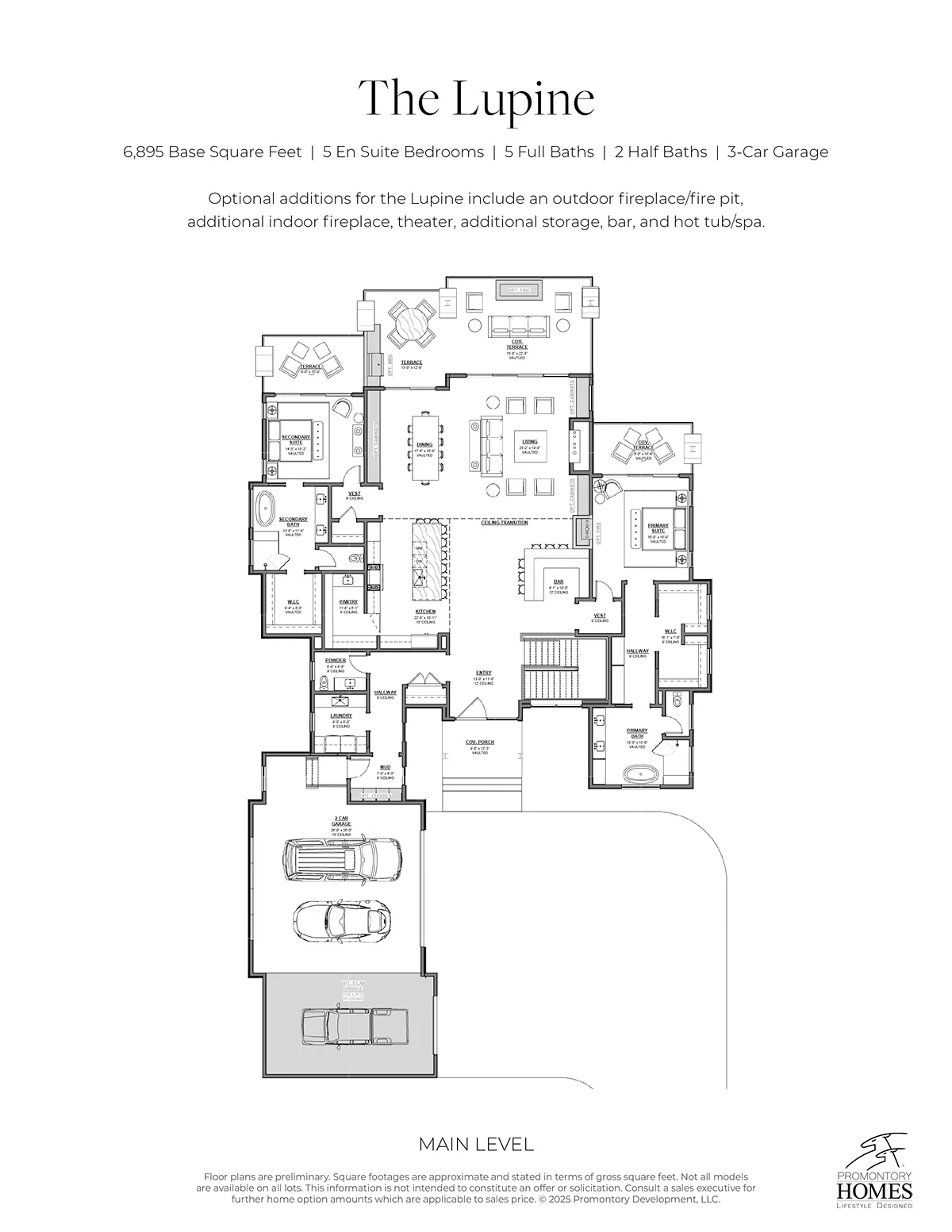 The Lupine floorplan