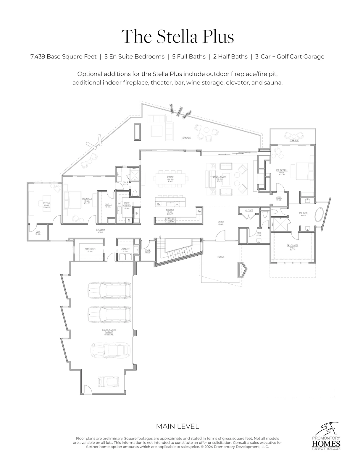 The Stella Plus floorplan