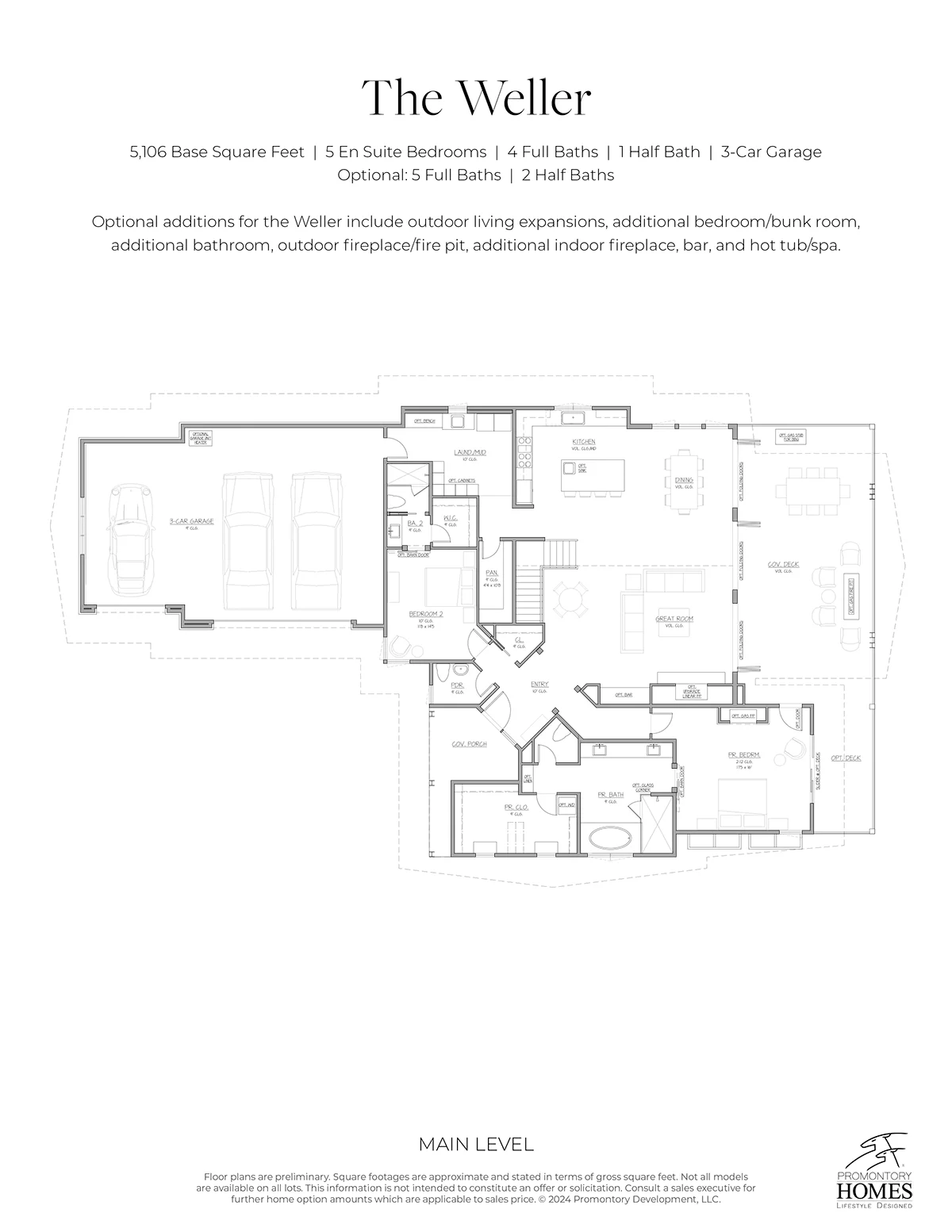 The Weller floorplan