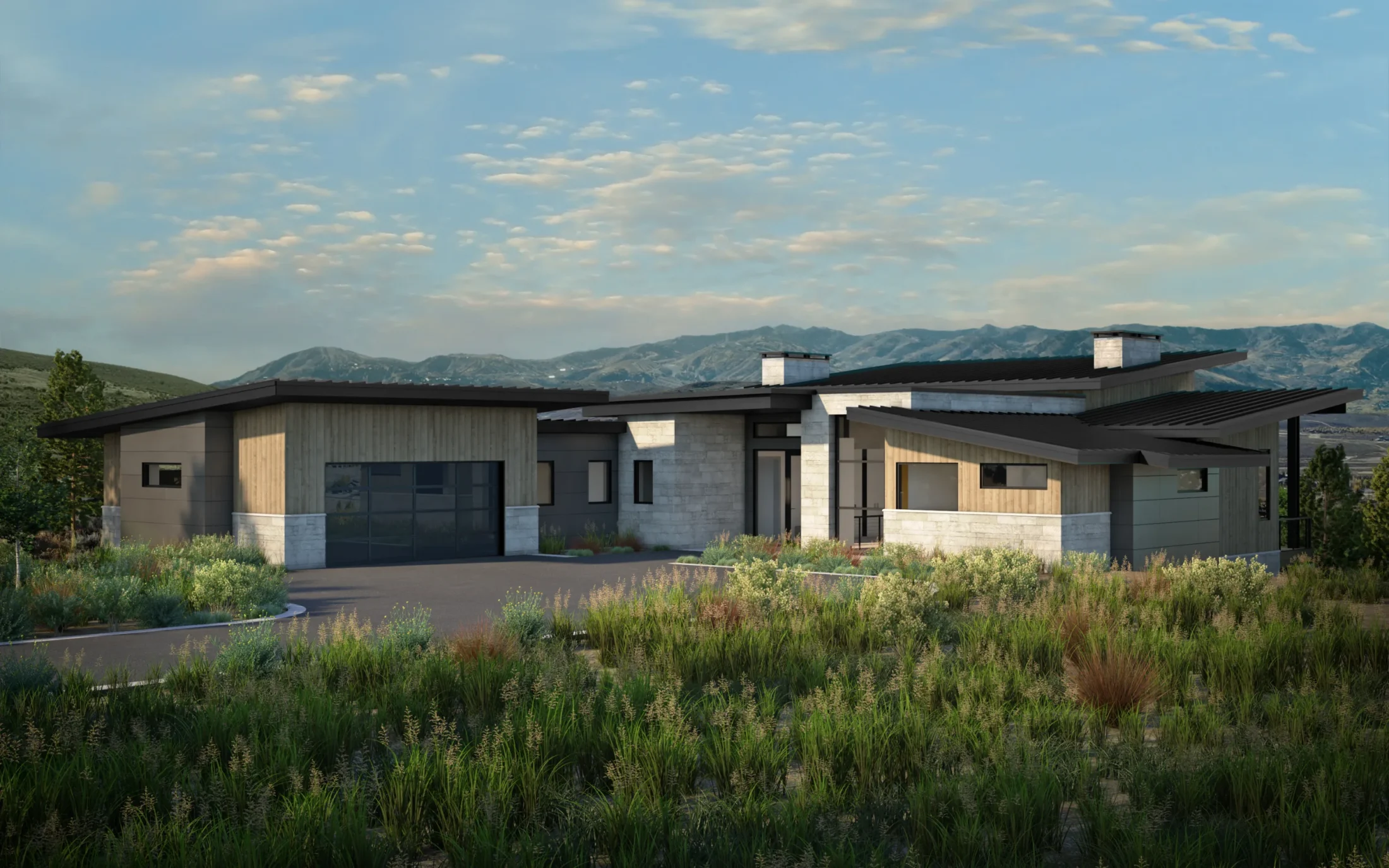 The Larkspur front exterior