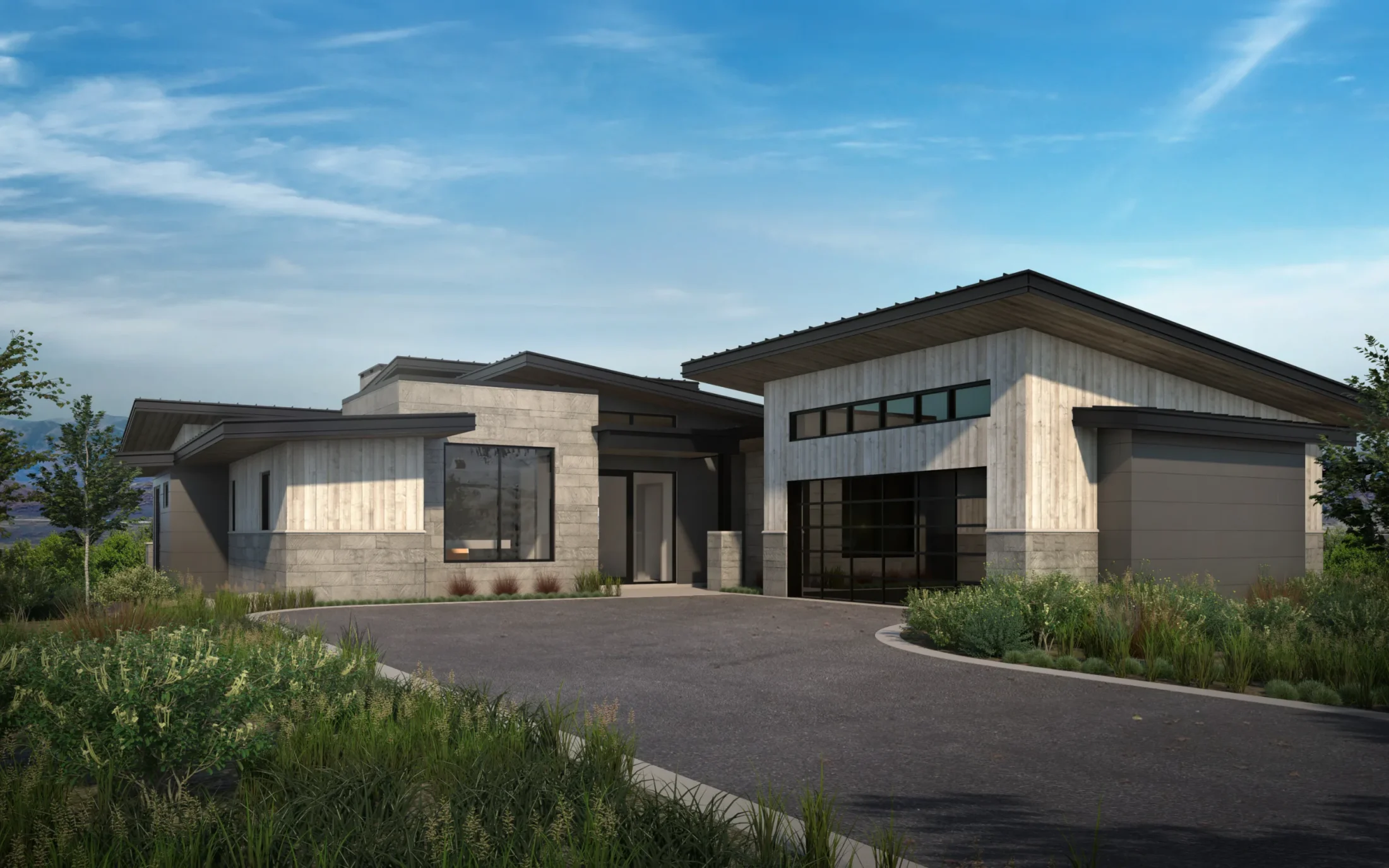 Front exterior of The Yarrow plan