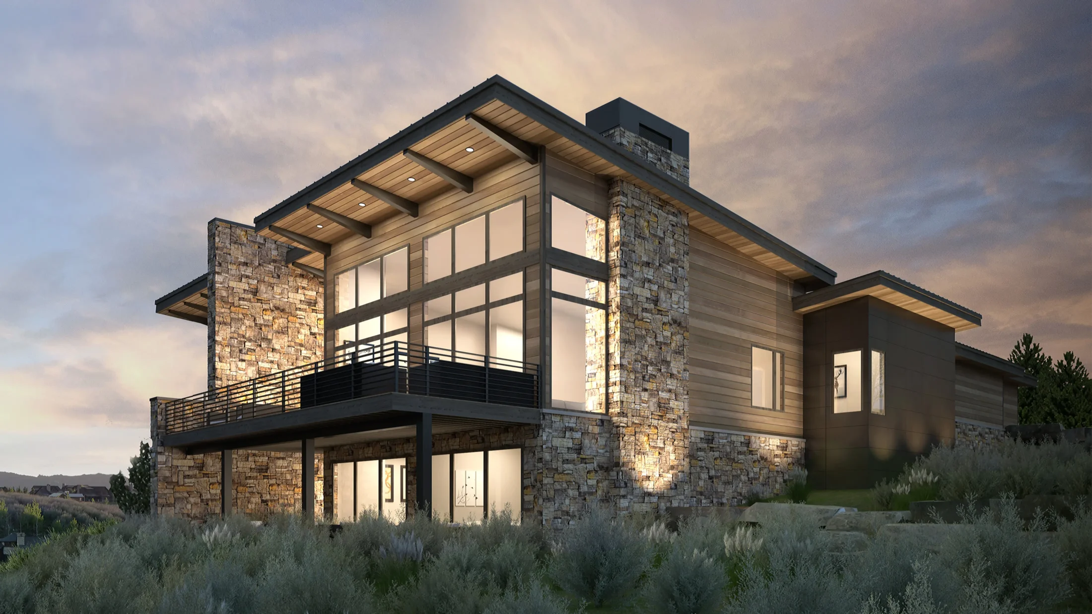 The Escher rendering by Promontory HOMES