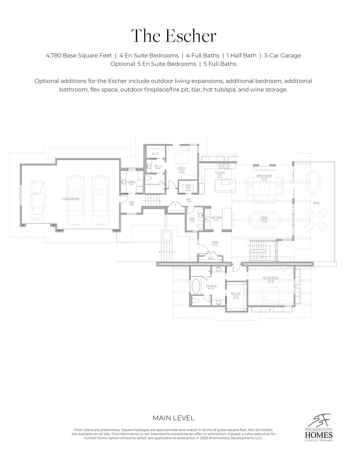The Escher floorplan