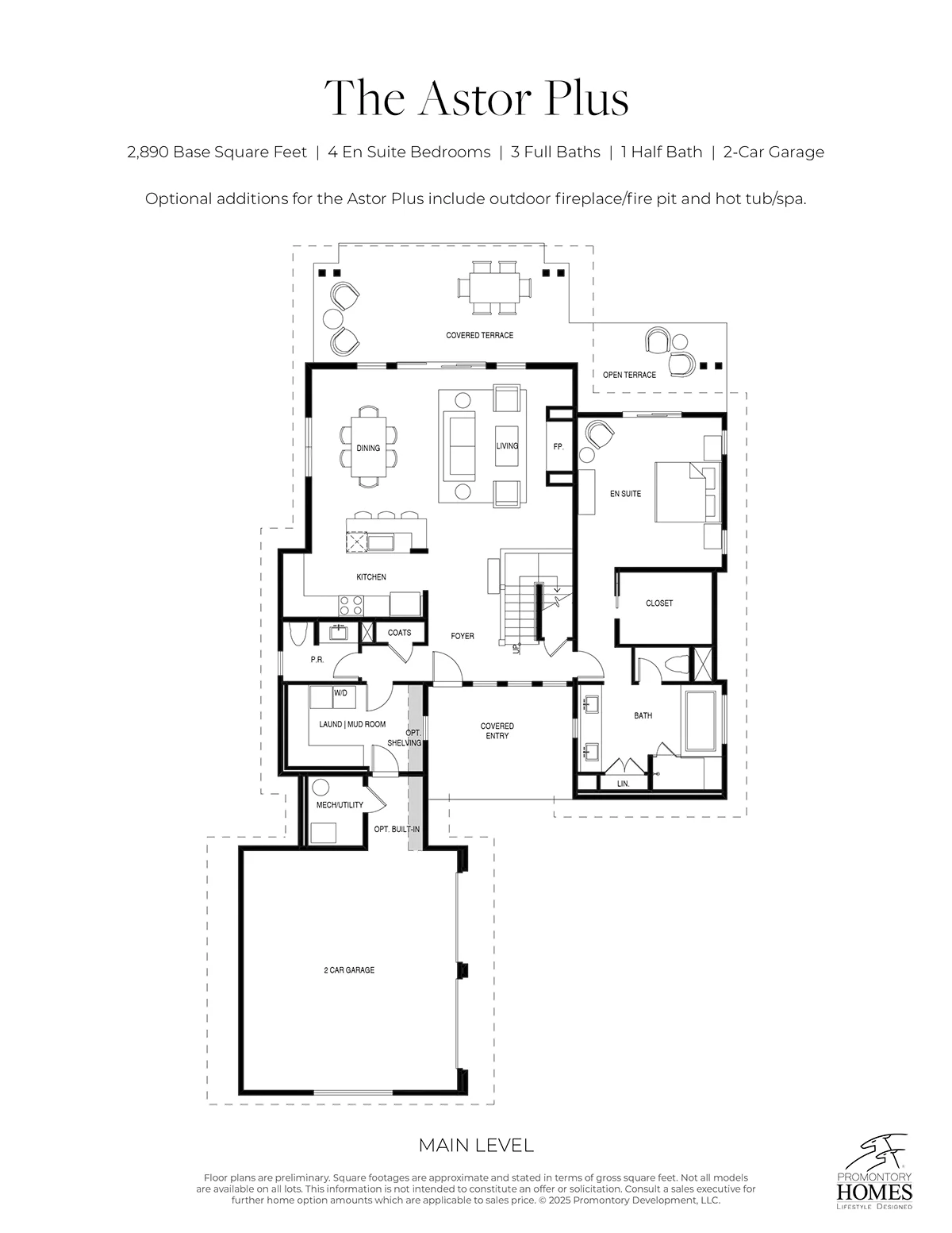 The Astor Plus floorplan