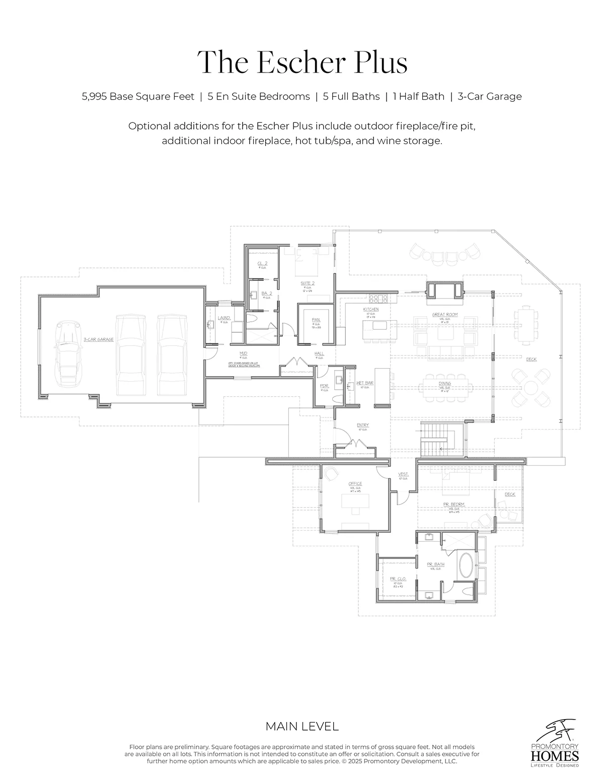 The Escher Plus floorplan