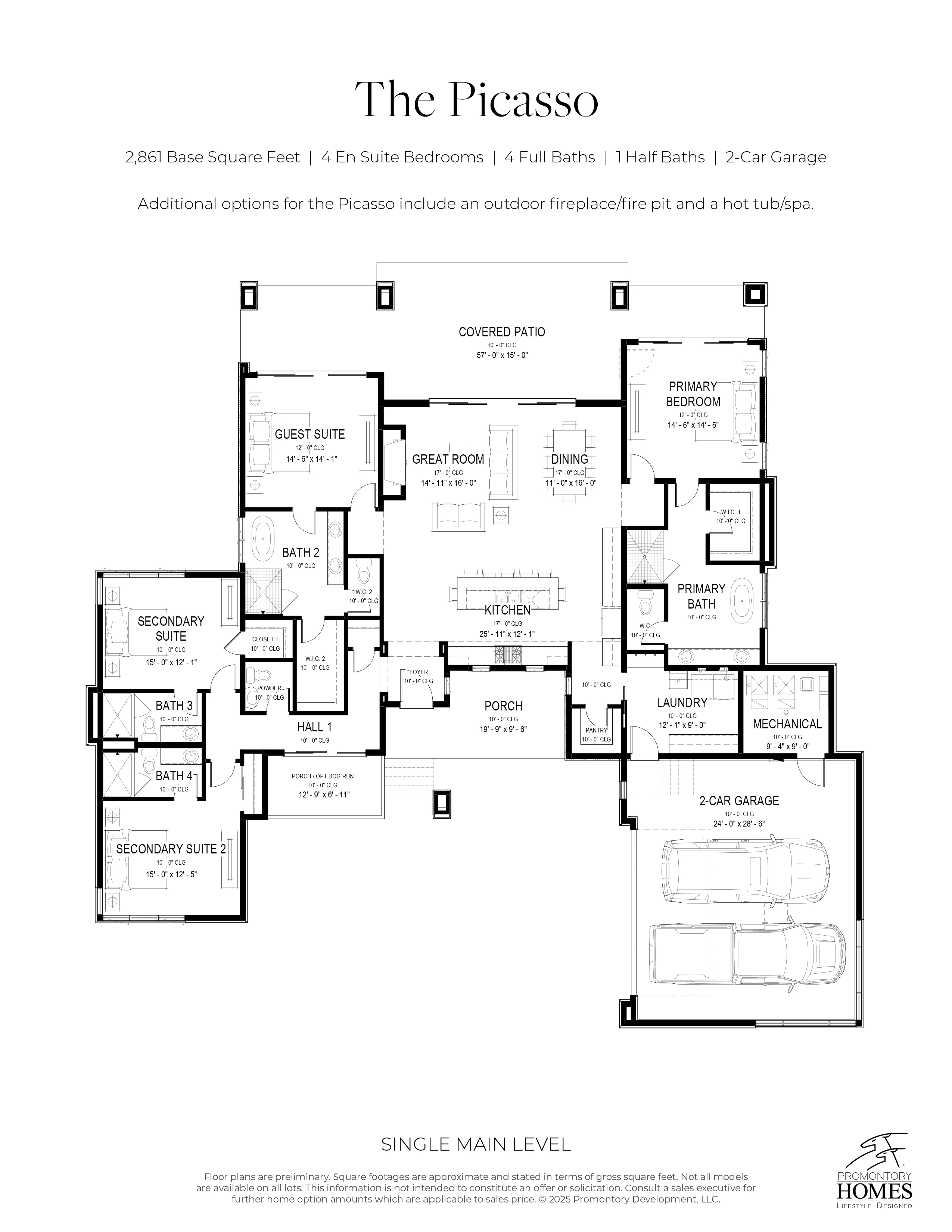 The Picasso floorplan