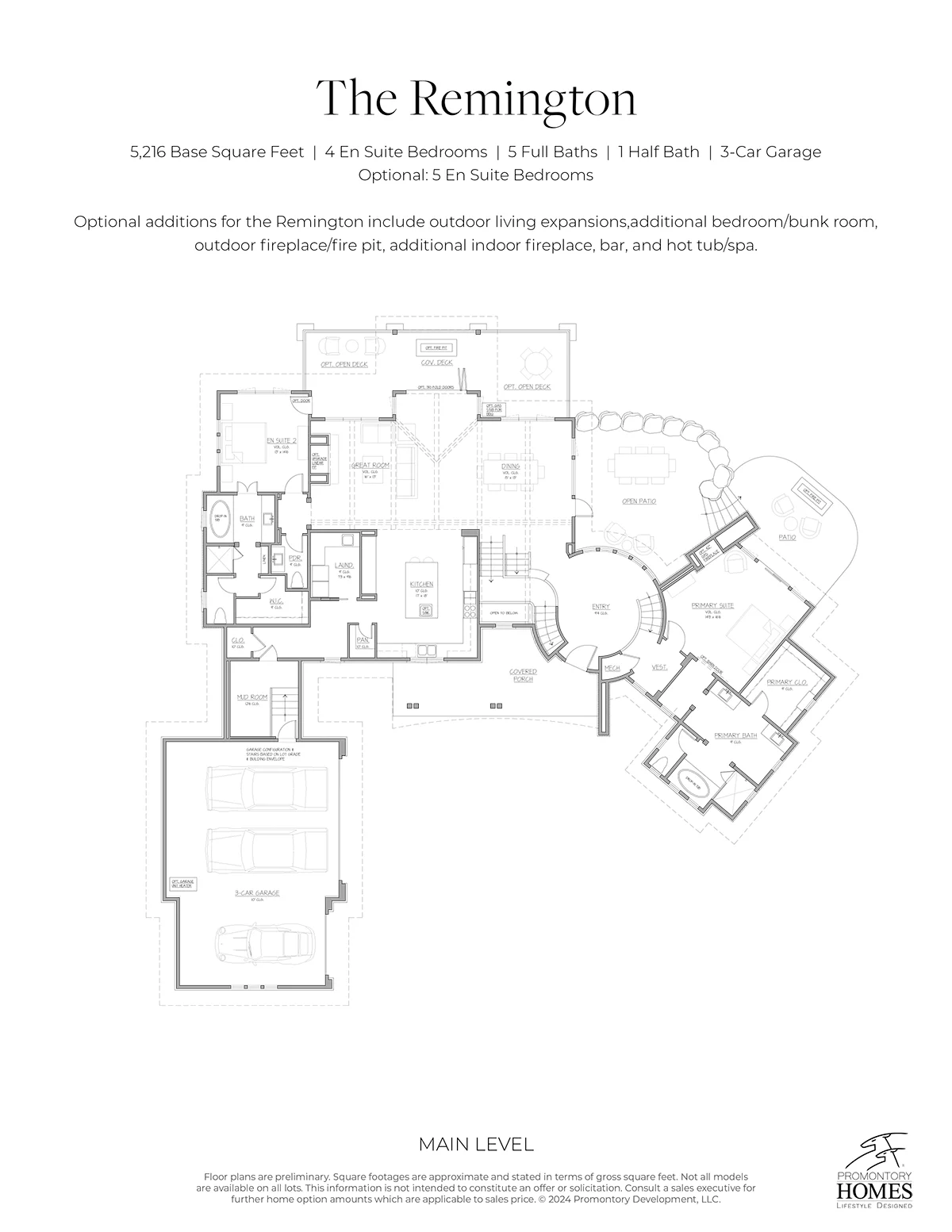 The Remington floorplan