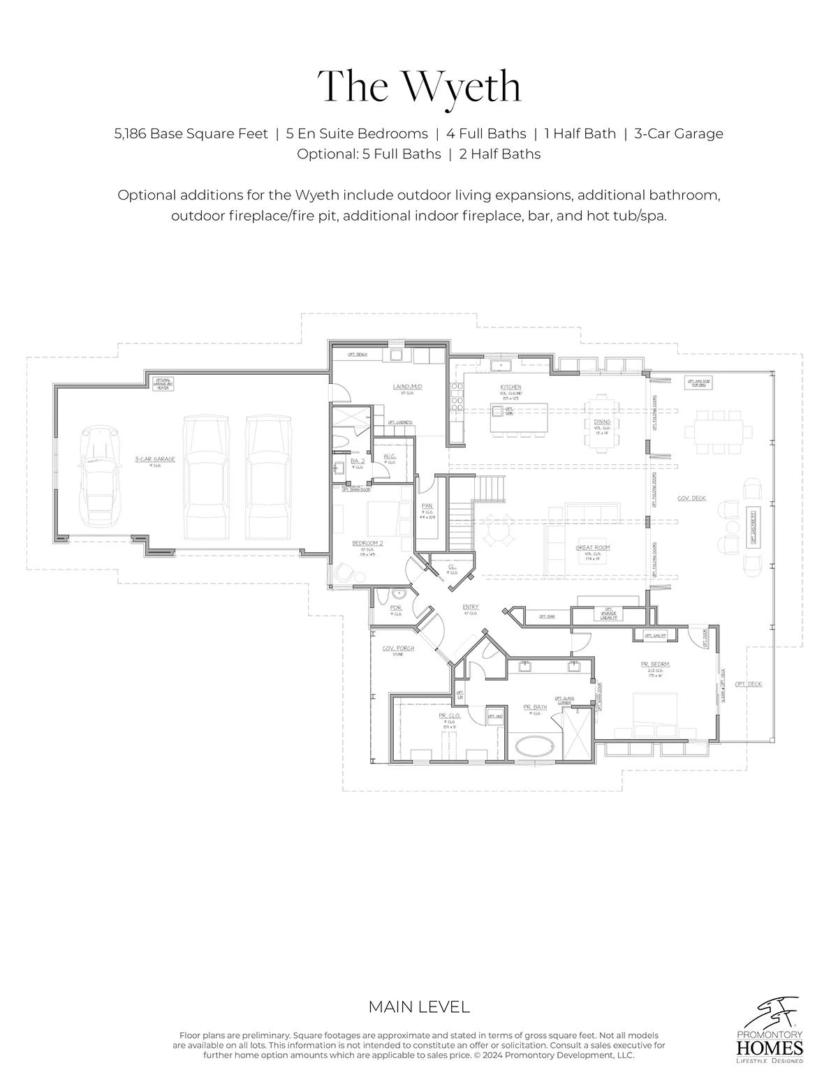 The Wyeth floorplan