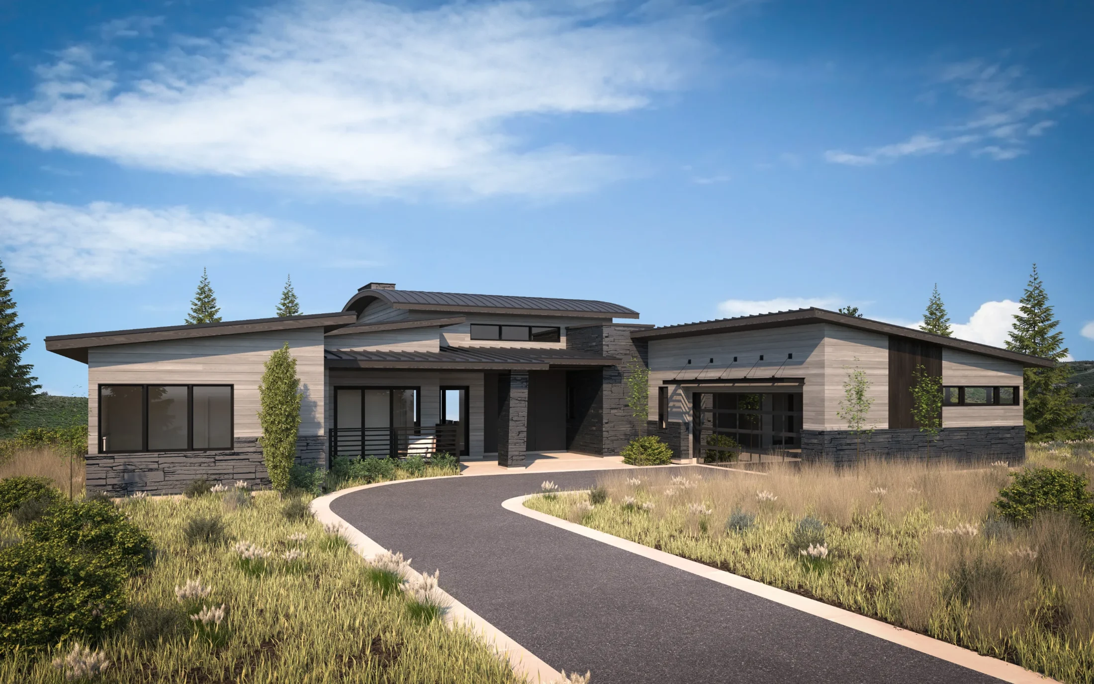 The Picasso front exterior rendering