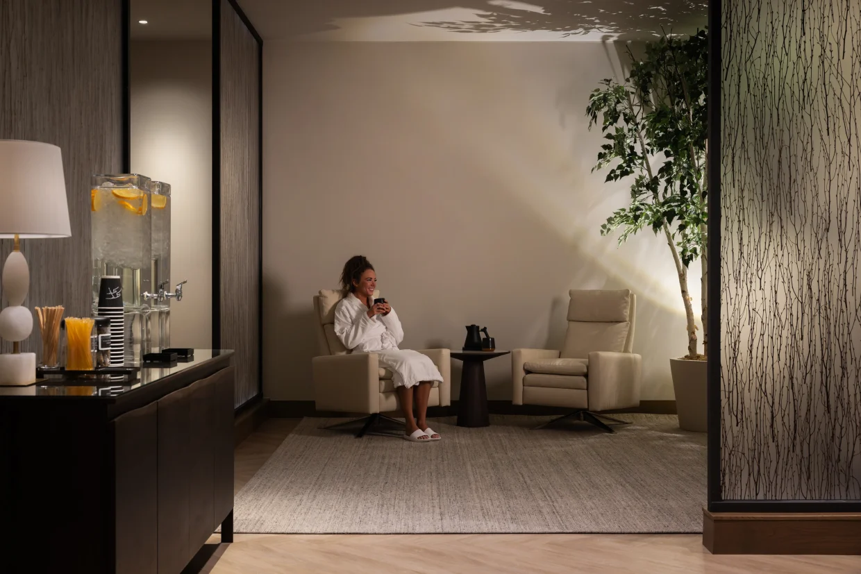 The lobby of the Spa at Promontory